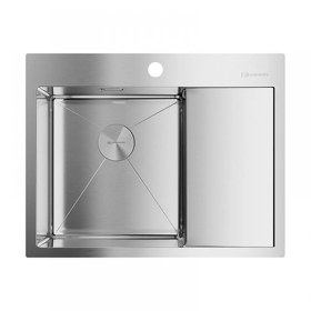 Картинка Omoikiri Akisame 65-L-IN нерж. сталь/нержавеющая сталь