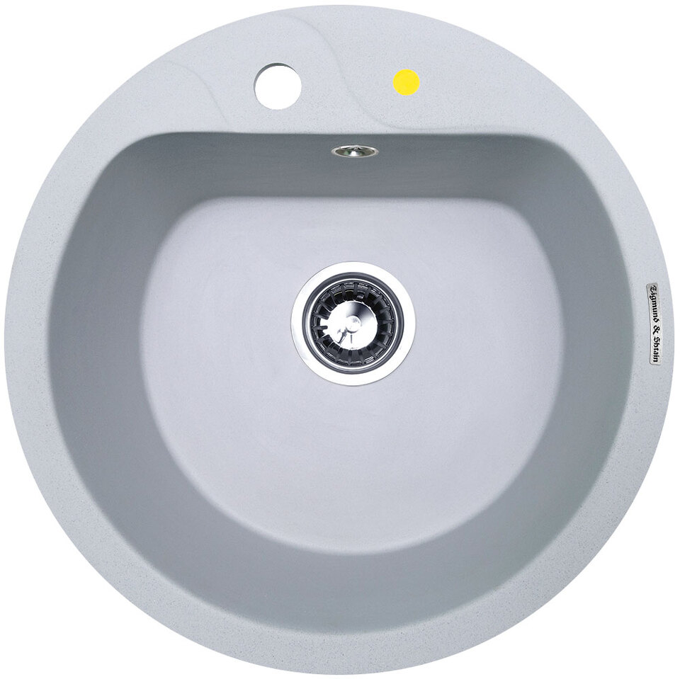 Фото Гранитная мойка Zigmund & Shtain KREIS 505F Млечный путь