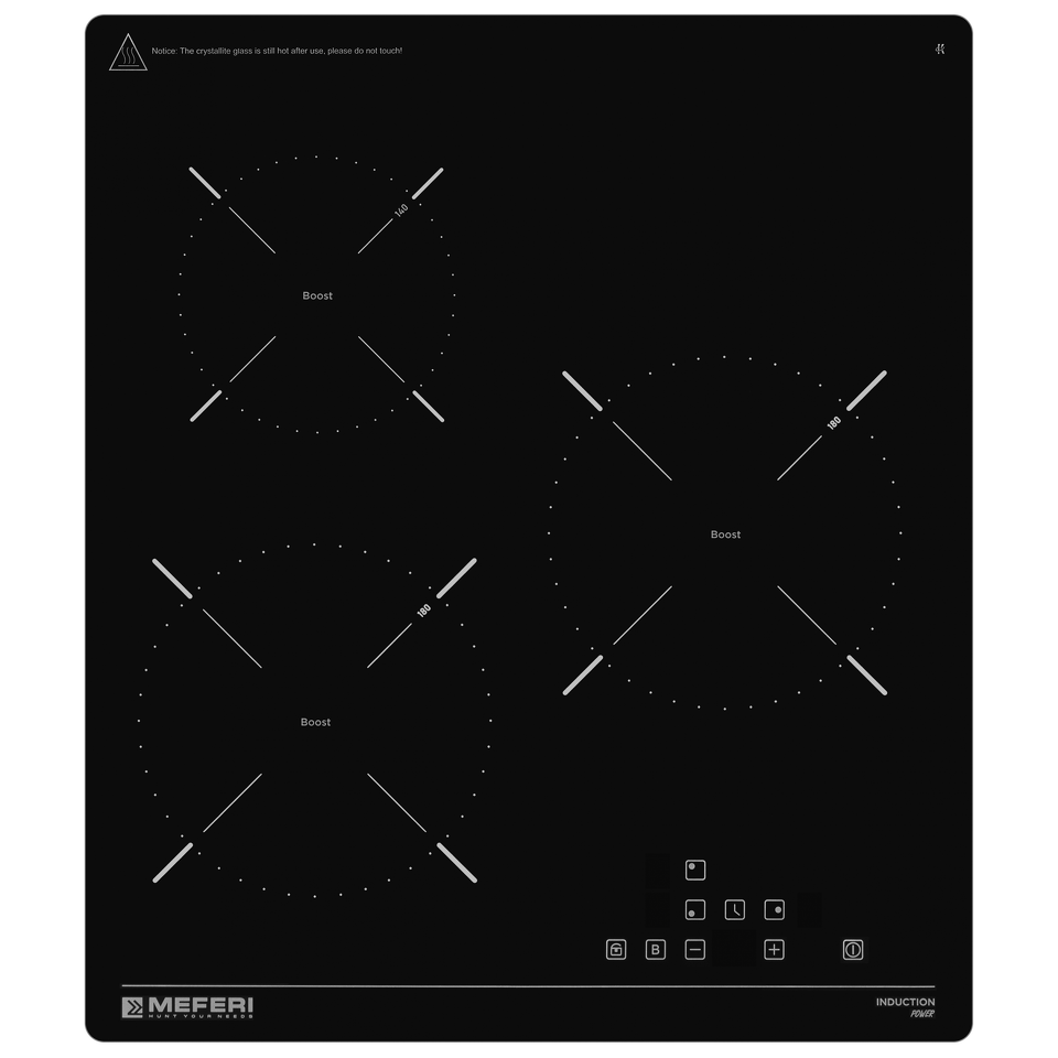 Фото Индукционная варочная панель Meferi MIH453BK POWER