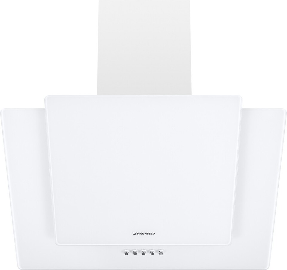 Фото Наклонная вытяжка Maunfeld WIND PUSH 60 Glass White