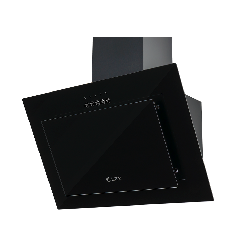 Фото Наклонная вытяжка Lex MIKA G 600 BLACK воздухоочиститель