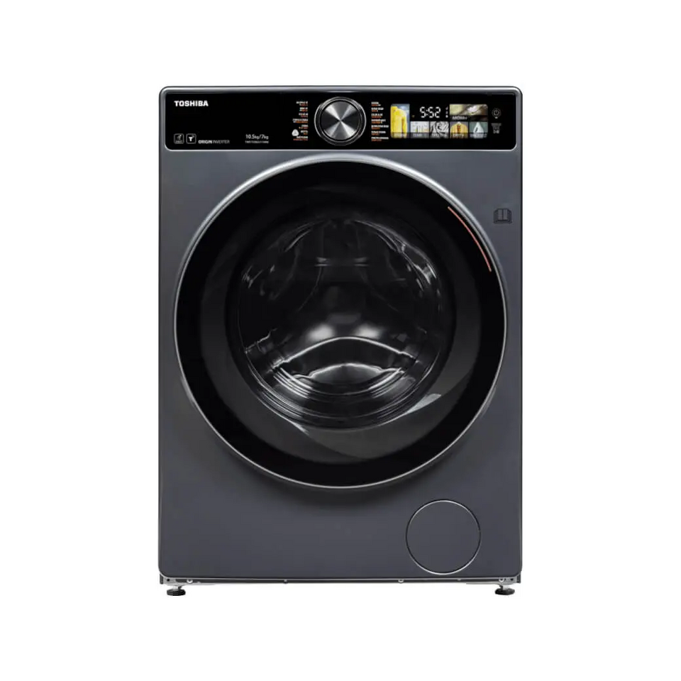 Фото Стиральная машина с фронтальной загрузкой Toshiba TWD-T25BZU115MWRU(MG)