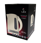 Превью картинка Чайник Lex LX 30028-3, чайник электрический (бежевый) #8