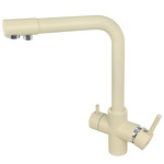 Превью картинка Смеситель для кухни Zigmund & Shtain ES 0400 шампань #3