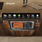 Превью картинка Посудомоечная машина 45см встраиваемая Weissgauff BDW 4538 Touch Inverter Autoopen Timer Floor #18