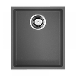 Превью картинка Гранитная мойка Omoikiri Bosen 38-U-PL Tetogranit/платина #1