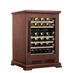 Картинка Meyvel Винный холодильник (шкаф) компрессорный MEYVEL MV46PRO-KBT2 (Итальянский орех)