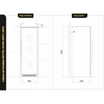 Превью картинка Шкаф винный встраиваемый Meyvel Винный холодильник (шкаф) компрессорный MEYVEL MV163-KST2 #2