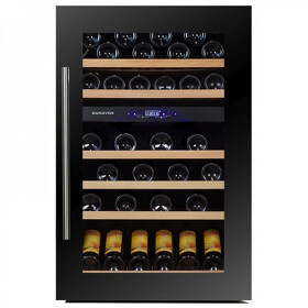 Картинка Винный холодильник (шкаф) компрессорный Dunavox 57 бут DX-57.146DBK
