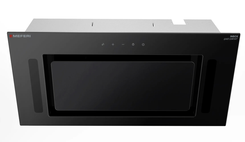 Фото Полновстраиваемая вытяжка Meferi INBOX60BK GLASS COMFORT