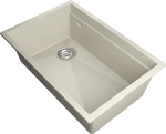 Превью картинка Гранитная мойка Rivelato LINO 654-L 1-чаш 650*440 beige scuro #2