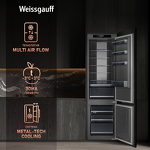 Превью картинка Встраиваемый холодильник с морозильной камерой Weissgauff WRKI 2000 Total NoFrost Inverter Premium EcoFresh Inox #4