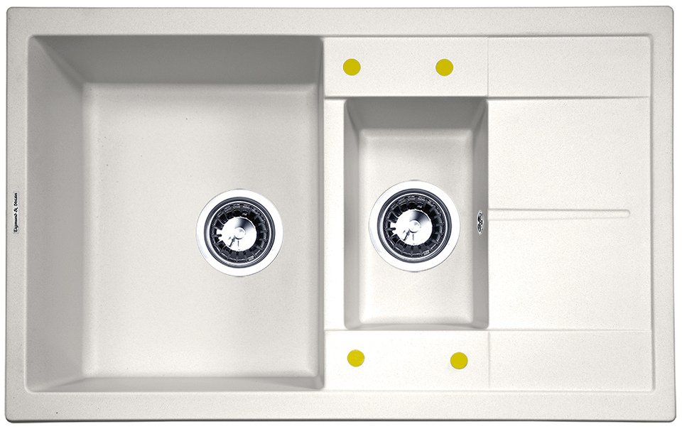 Фото Гранитная мойка Zigmund & Shtain RECHTECK 780.2 Индийская ваниль