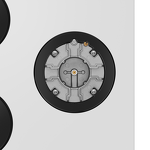 Превью картинка Газовая варочная панель Meferi MGH453WH GLASS POWER #12