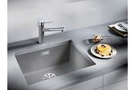 Превью картинка Гранитная мойка Blanсo SUBLINE 500-U SILGRANIT PuraDur белый с отв.арм. InFino #4