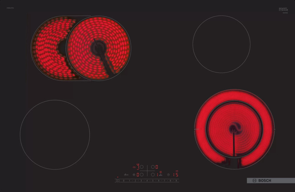 Фото Электрическая варочная панель Bosch PKN811FP2E