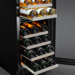 Превью картинка Шкаф винный встраиваемый Meyvel Винный холодильник (шкаф) компрессорный MEYVEL MV28NH-KBT2 #9