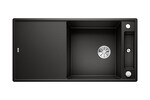 Превью картинка Гранитная мойка Blanсo AXIA III XL 6 S SILGRANIT PuraDur черный, разделочный столик ясень c кл.-авт. InFino #1