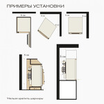 Превью картинка Мини-бар Meyvel Минибар MEYVEL MMT-30BG #7