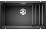 Превью картинка Гранитная мойка Blanсo ETAGON 700-U SILGRANIT PuraDur антрацит #1