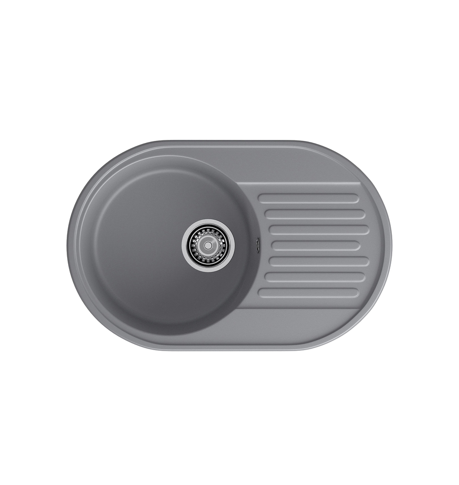 Фото Кварцевая мойка Lex COMO 740 DEEP GREY кварцевая мойка