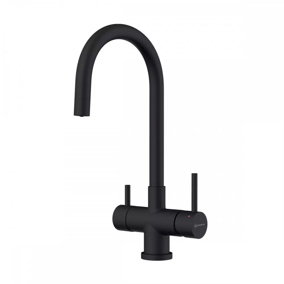 Фото Смеситель для кухни Omoikiri Akita-GB нерж. сталь/графит