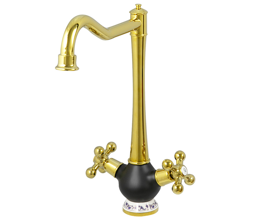 Фото Смеситель для кухни Zigmund & Shtain ZS 2100 Чёрный базальт