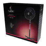 Превью картинка Вентилятор Lex LXFC 8311, 16" напольный вентилятор , черный #6