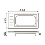Превью картинка Контейнер Omoikiri DC-01-1-LG #2