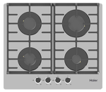 Превью картинка Газовая варочная панель Haier HHX-G64CNG #1