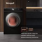 Превью картинка Стиральная машина с фронтальной загрузкой Weissgauff WM 47147 DC Inverter Steam Black #10