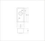 Превью картинка Металлическая мойка Oulin OL-0361 круглый выпуск #3