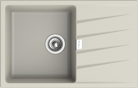 Картинка Rivelato RAUM 78 1-чаша 780*500мм topazio