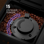 Превью картинка Кофемашина Weissgauff WCM-225 Black Touch Cappuccino #9
