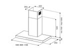 Превью картинка Т-образная вытяжка  Bertazzoni KT60P1AXT #3