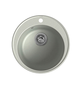 Картинка Lex LUGANO 480 SPACE GRAY кварцевая мойка