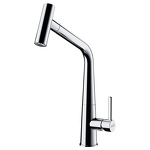 Превью картинка Смеситель для кухни Franke Icon с выдвижным шлангом хром #1