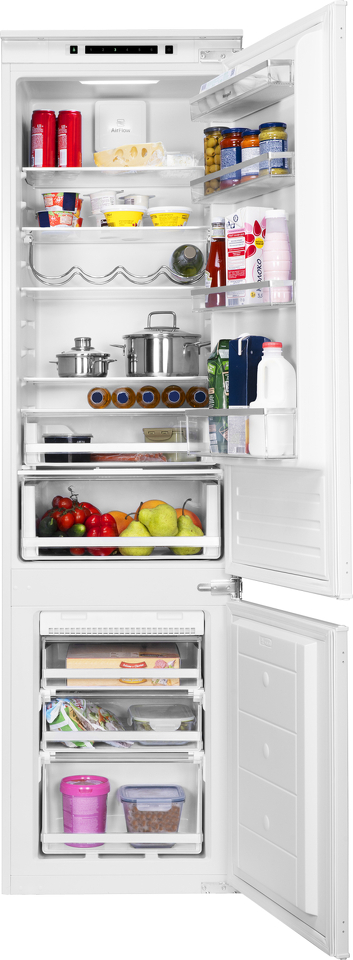 Фото Встраиваемый холодильник с морозильной камерой Weissgauff WRKI 195 WNF