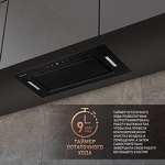 Превью картинка Полновстраиваемая вытяжка Weissgauff Aura 1350 BL Premium Touch Inverter WI-FI #7