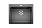 Превью картинка Гранитная мойка Blanсo NAYA 6 SILGRANIT антрацит #1