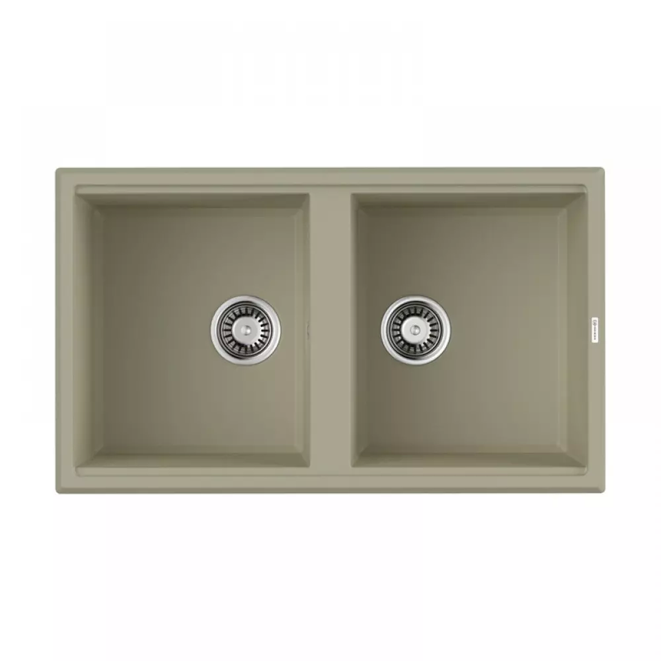 Фото Гранитная мойка Omoikiri Tedori 86-2-BE Tetogranit/ваниль