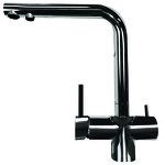 Превью картинка Смеситель для кухни Zigmund & Shtain ZS 1300 Нержавеющая сталь #1