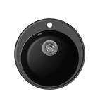 Превью картинка Кварцевая мойка Lex LUGANO 480 BLACK кварцевая мойка #1