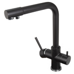 Превью картинка Смеситель для кухни Zigmund & Shtain ES 0400 черный #1
