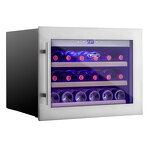 Превью картинка Шкаф винный встраиваемый Cold Vine Винный холодильник (шкаф) компрессорный COLD VINE С18-КSВ1 #1