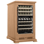 Превью картинка Шкаф винный  Meyvel Винный холодильник (шкаф) компрессорный MEYVEL MV77PRO-KBT2 (Натуральный бук) #1