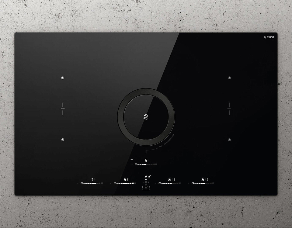 Фото Индукционная варочная панель Elica NIKOLATESLA SWITCH GLOW BL/A/83