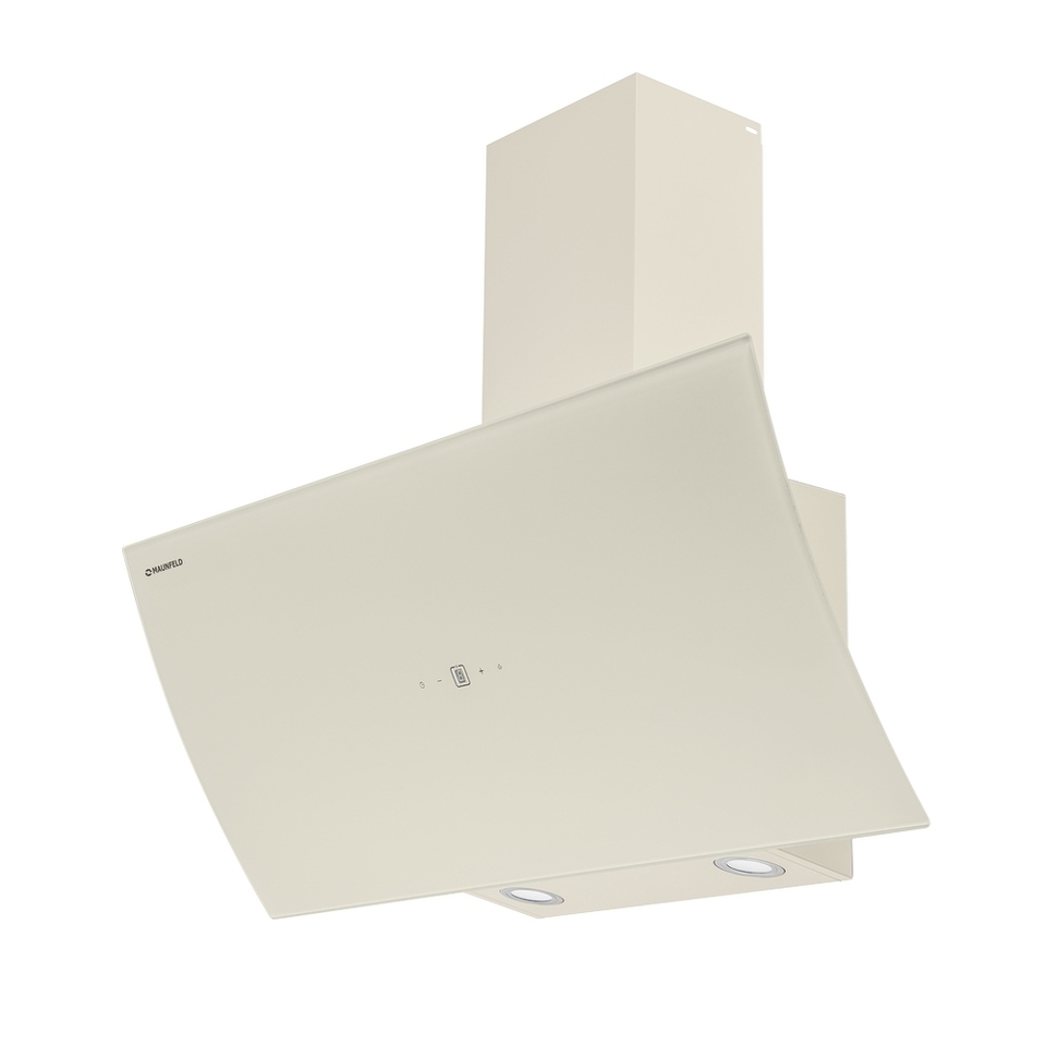 Фото Наклонная вытяжка Maunfeld SKY STAR CHEF 60 Glass Beige