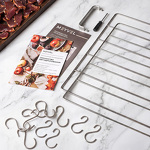 Превью картинка Сушилка для овощей и фруктов Дегидратор Meyvel MDH18-1S (Inox) #16