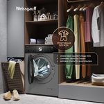 Превью картинка Стиральная машина с фронтальной загрузкой Weissgauff WM 45127 Direct Drive Inverter Steam Deep Grey #9
